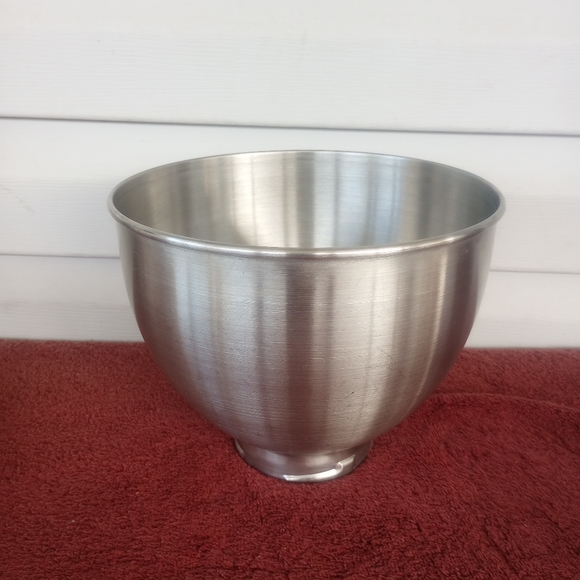 KitchenAid Kitchen Kitchenaid K45 Mix Replacement Stainless Steel 45 Quart Twist Lock Mixing